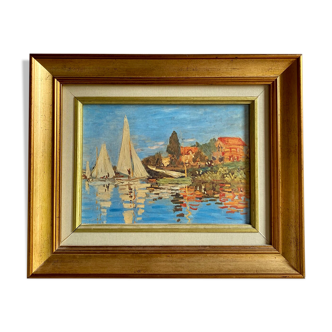Ancient painting, Marine, 20th century