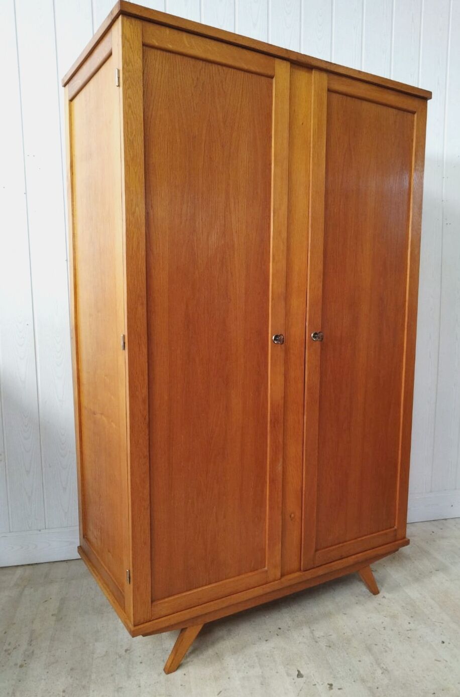 Vintage compass feet cabinet