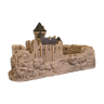 Ceramic Model Of Castelnaud La Chapelle, 20th Century