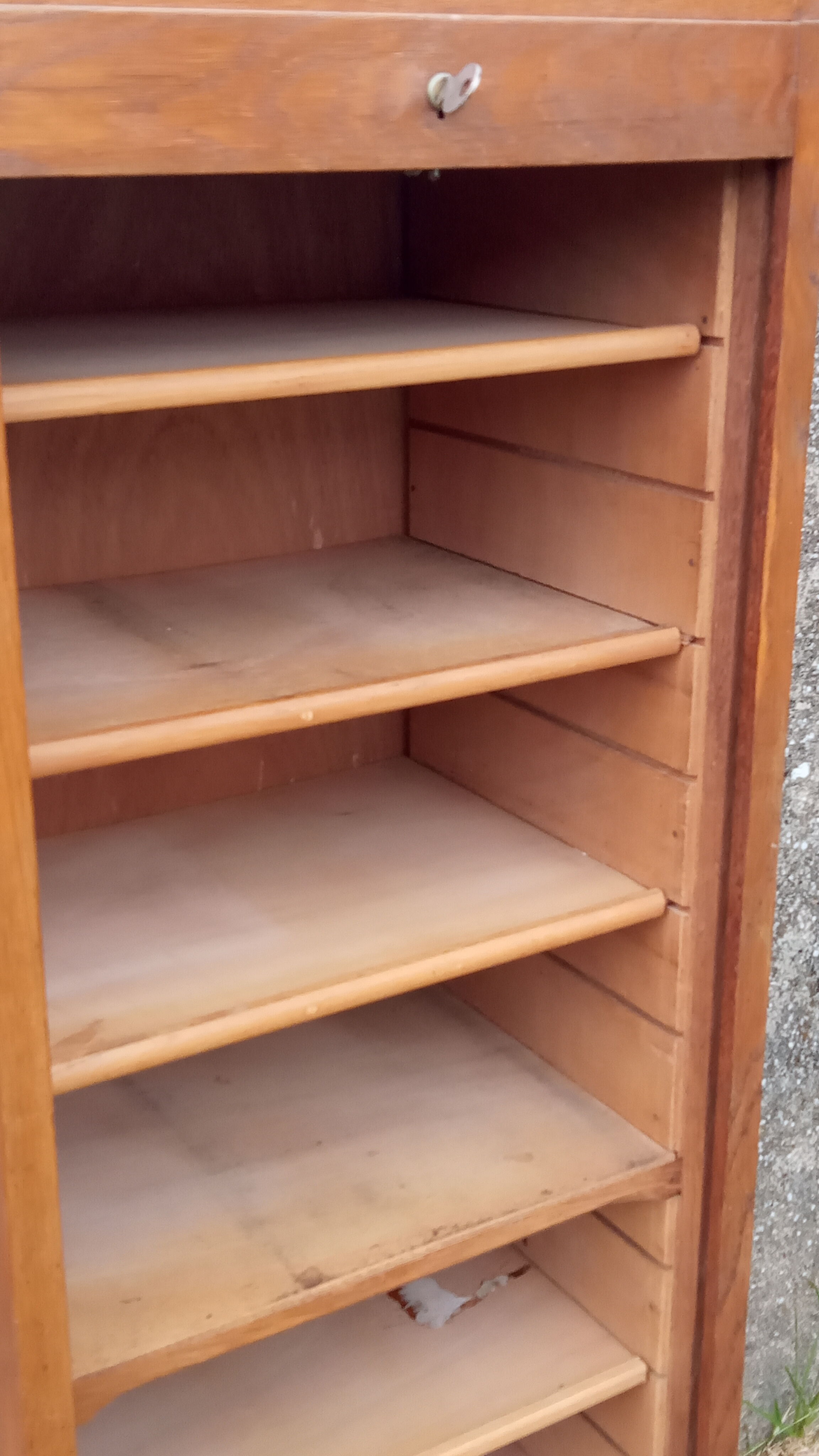Oak curtain binder 40s/50s