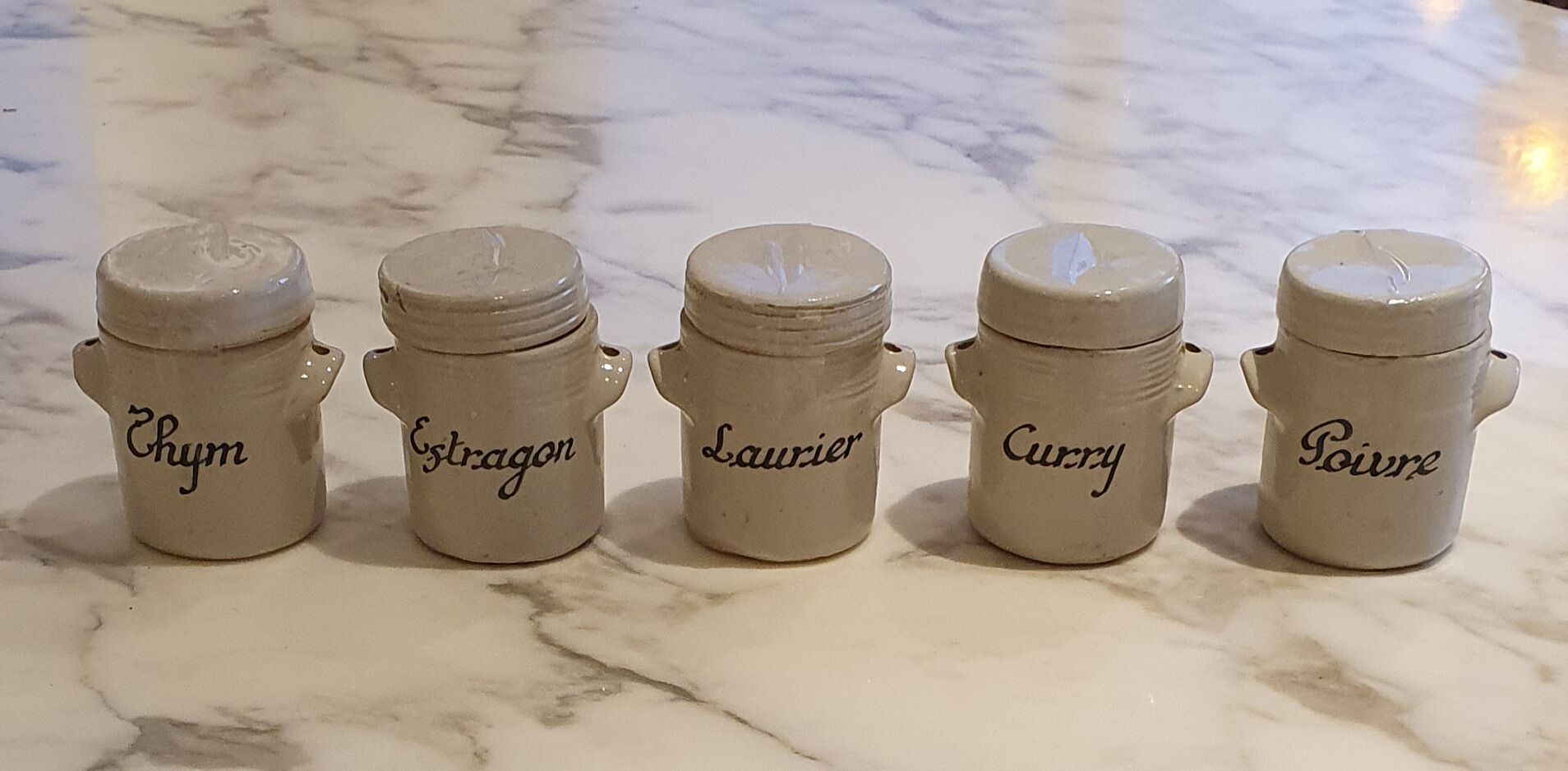 Series 5 spice jars