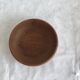 Natural teak bowl, vintage Scandinavian design