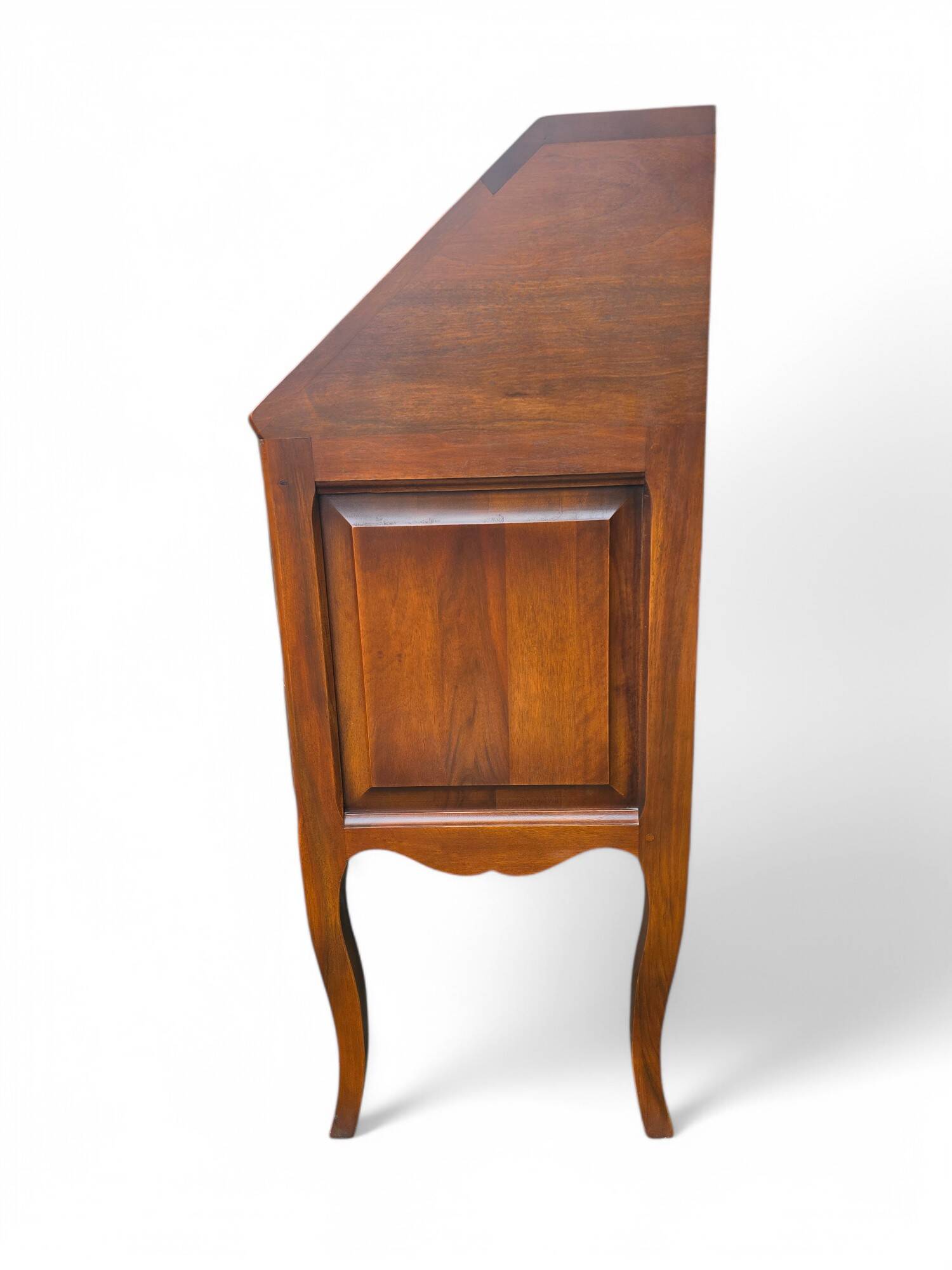 Antique secretary in solid walnut