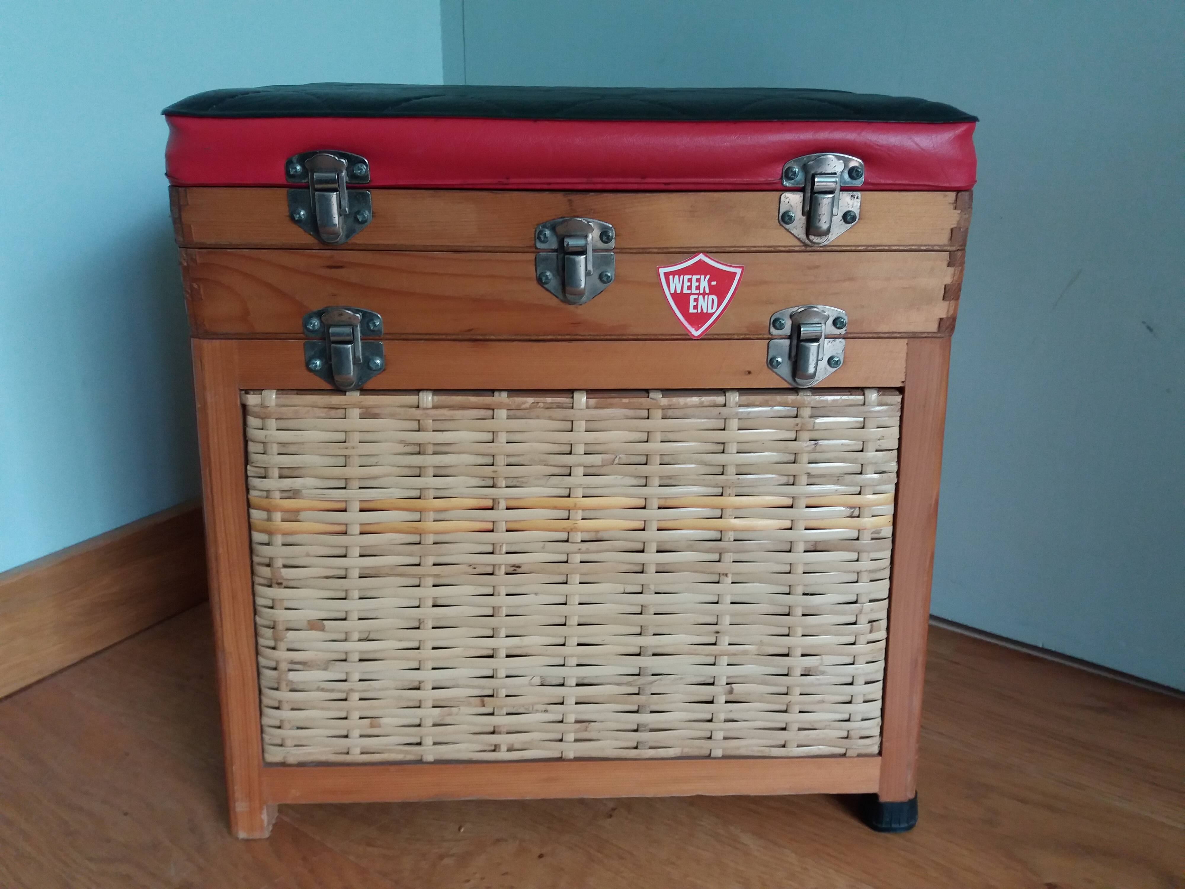Fishing storage chest fisherman stool