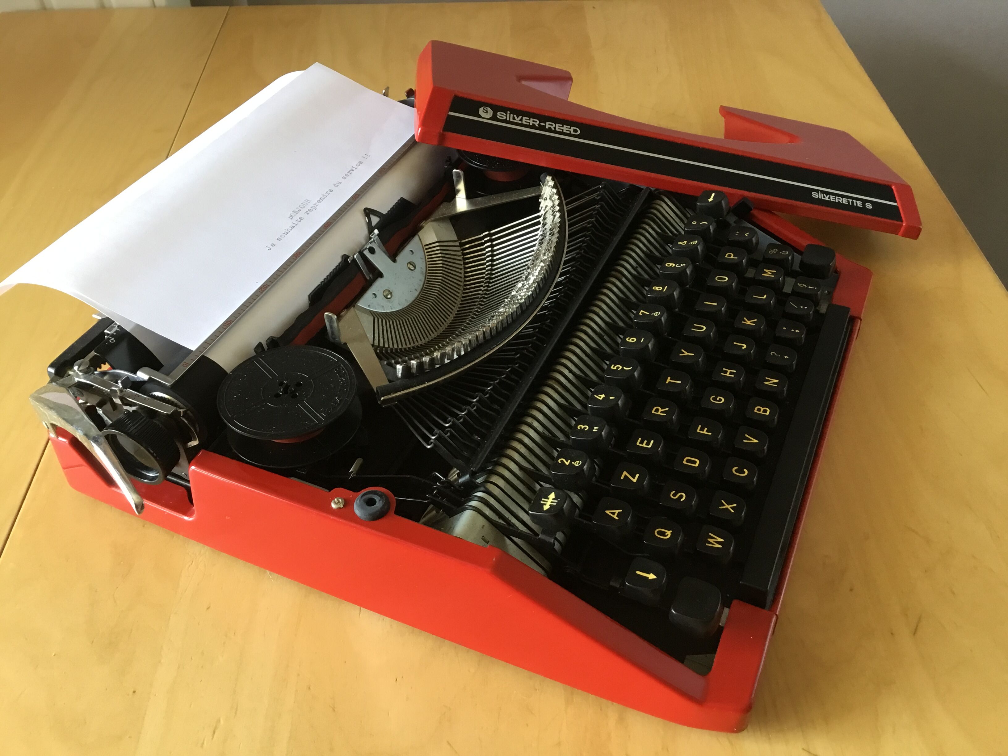 Seiko Sylverette S Typewriter