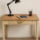 Vintage 1900 pine table – Kitchen or Office. Beautiful patina.