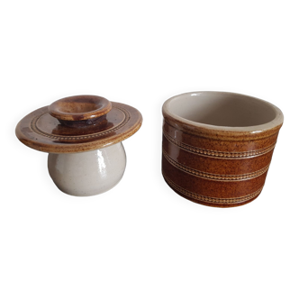 Beurrier en ceramique
