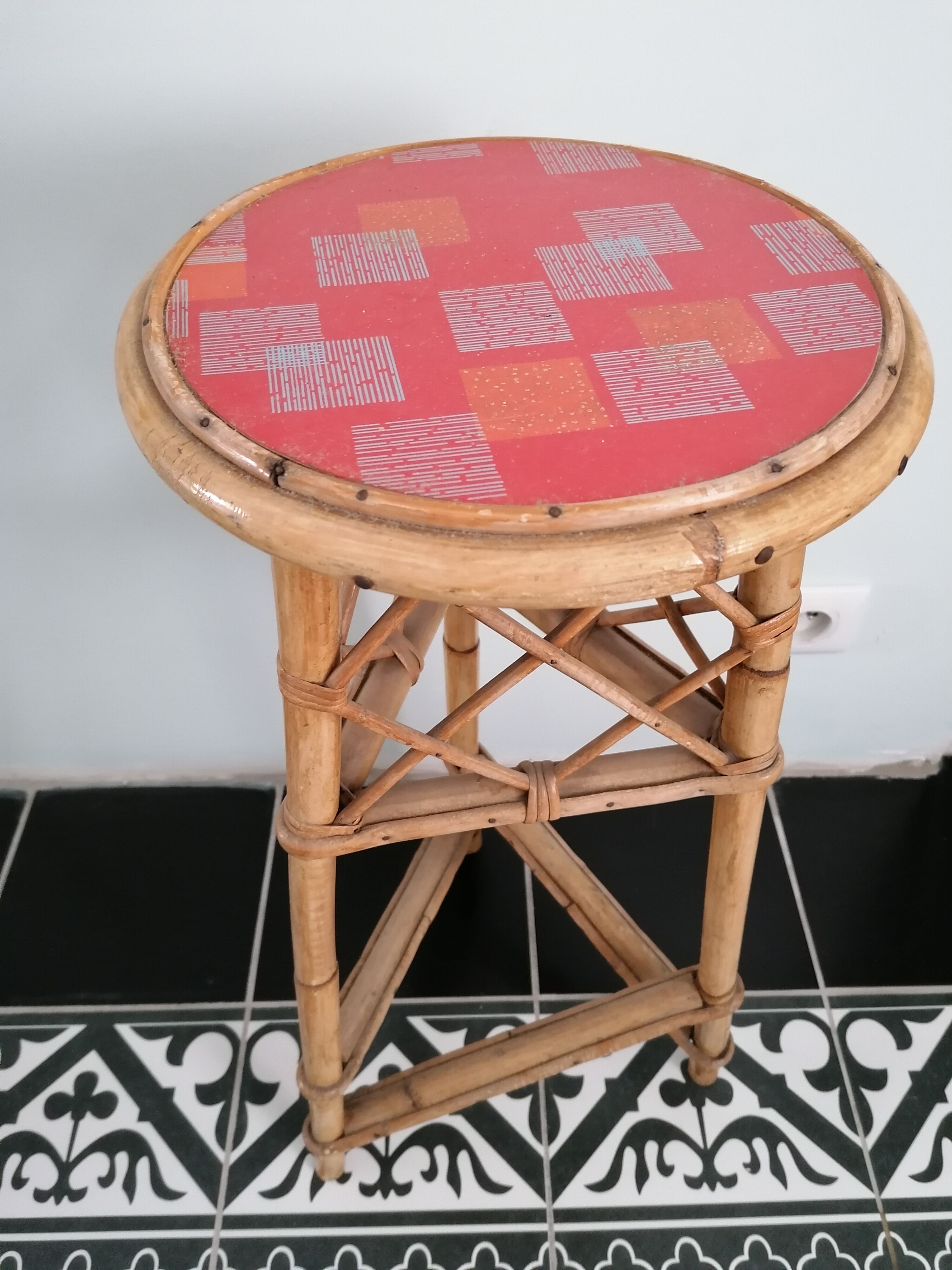 Bamboo harness/stool