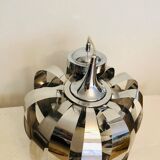 Vintage space age pendant lamp France 90