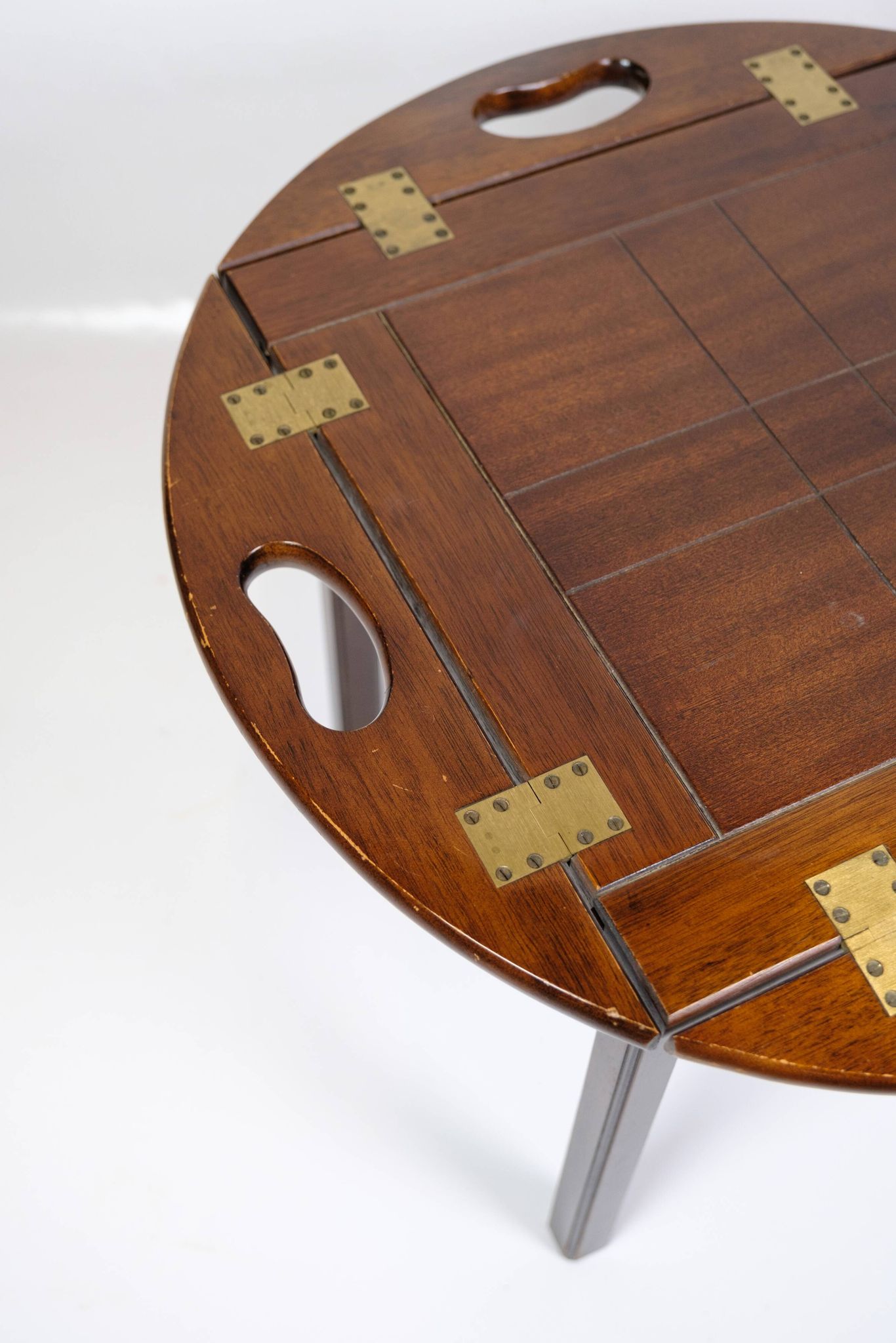 Table de majordome en acajou des années 1960