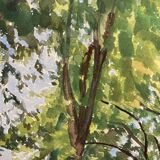 Aquarelle vintage