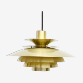 Mid century Jeka pendant lamp, Denmark 1970s