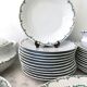 Plate service for 12 people 1970