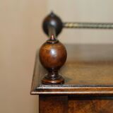 Demi-Lune Desk in Leather by Patrick Beakey Dublin circa 1850