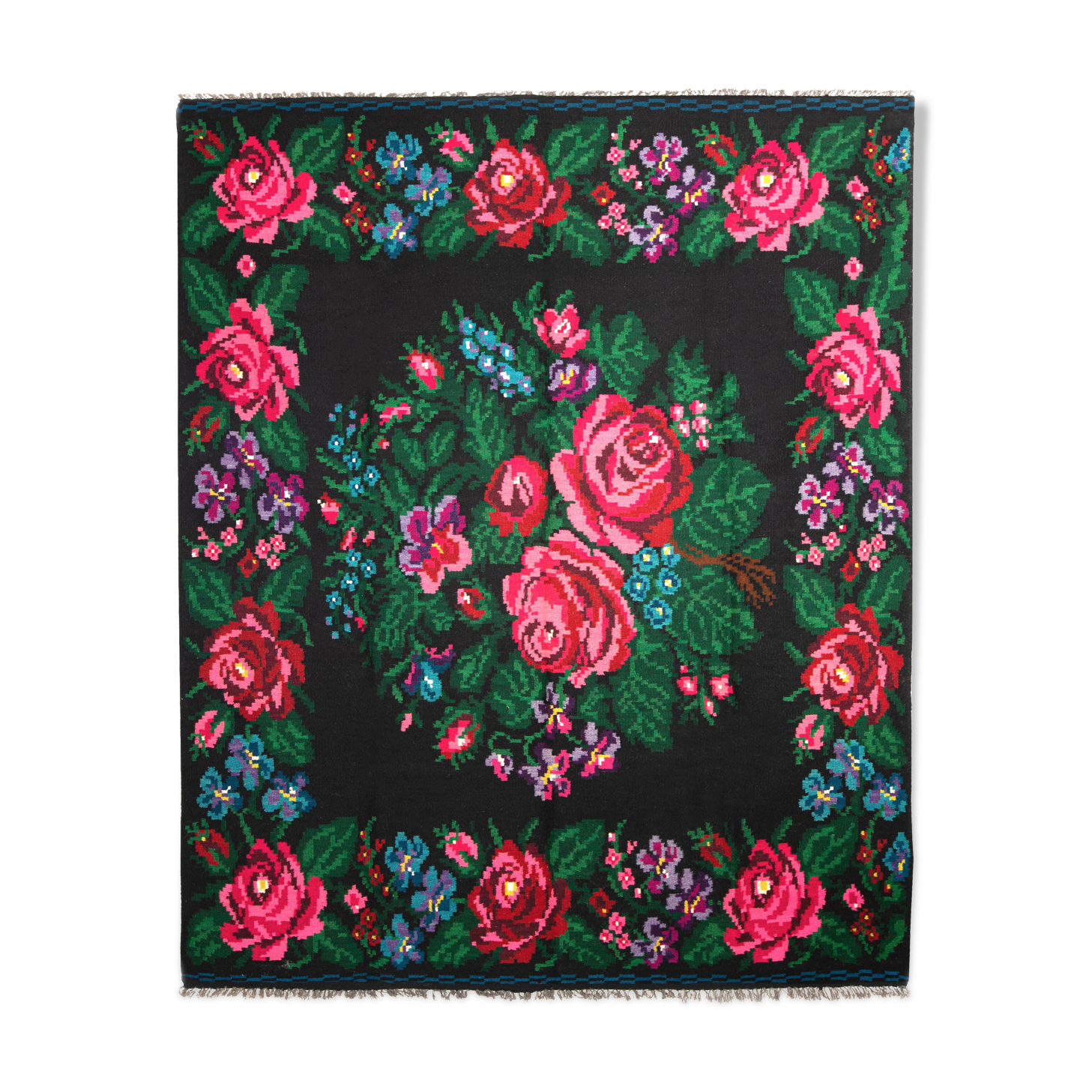 Vintage Moldovan Kilim 230 x 195 cm