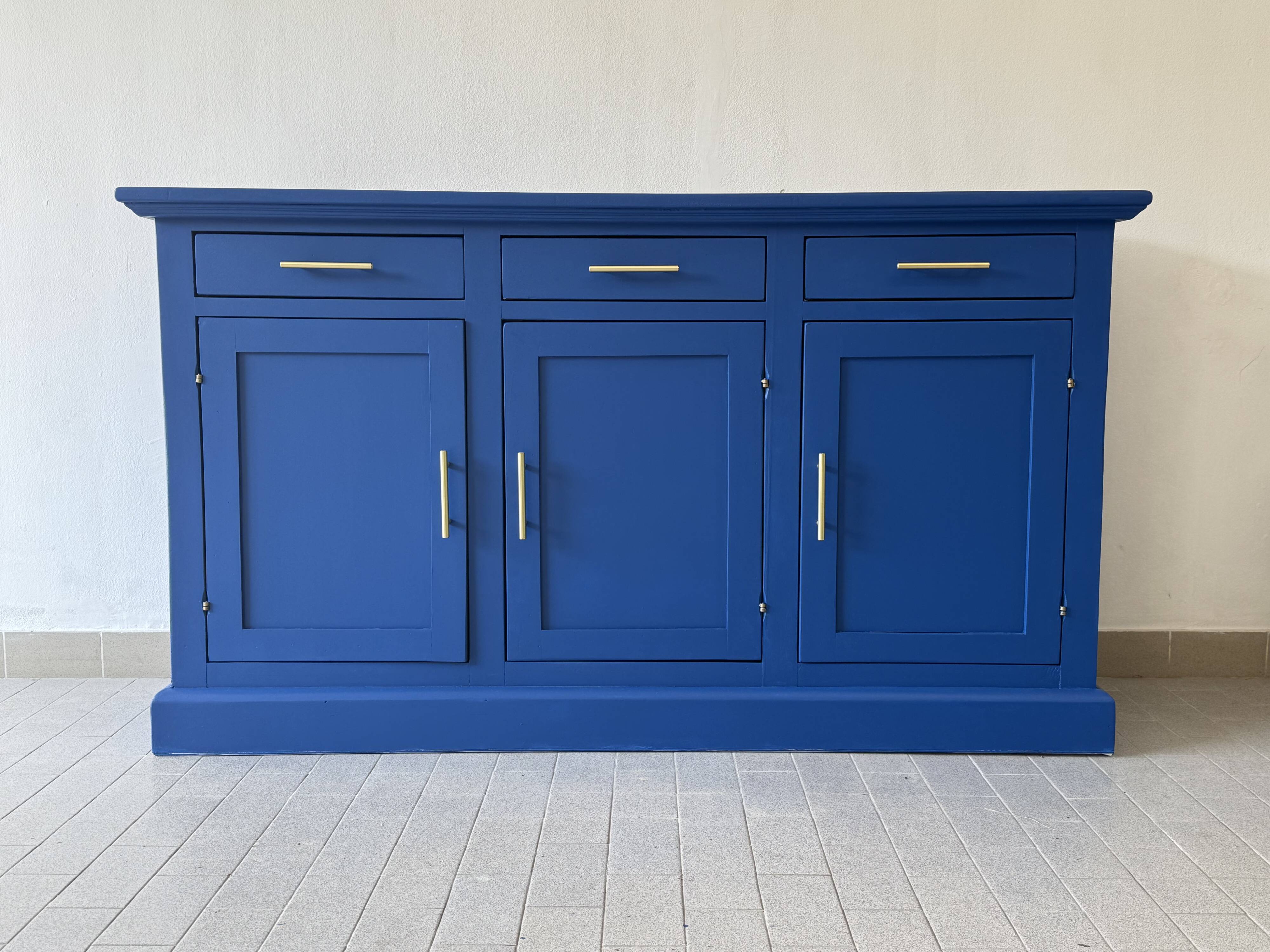Antique Modernized Italian Credenza, single item