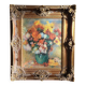 Tableau reproduction Renoir Bouquet de Chrysanthèmes et cadre