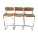 Série de 3 chaises hautes