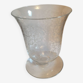 Antique baccarat crystal vase