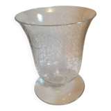 Antique baccarat crystal vase