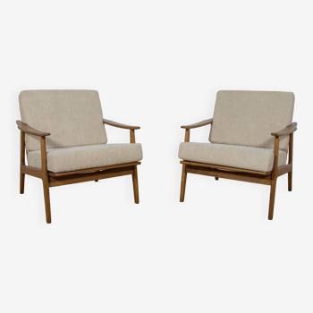 Fauteuils polonais du milieu du siècle, modèle 5825, années 1960, lot de 2