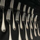 Christofle malmaison housekeeper with silversmith 65 pieces condition close to new