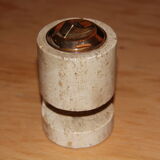 Fratelli Mannelli travertine table lighter