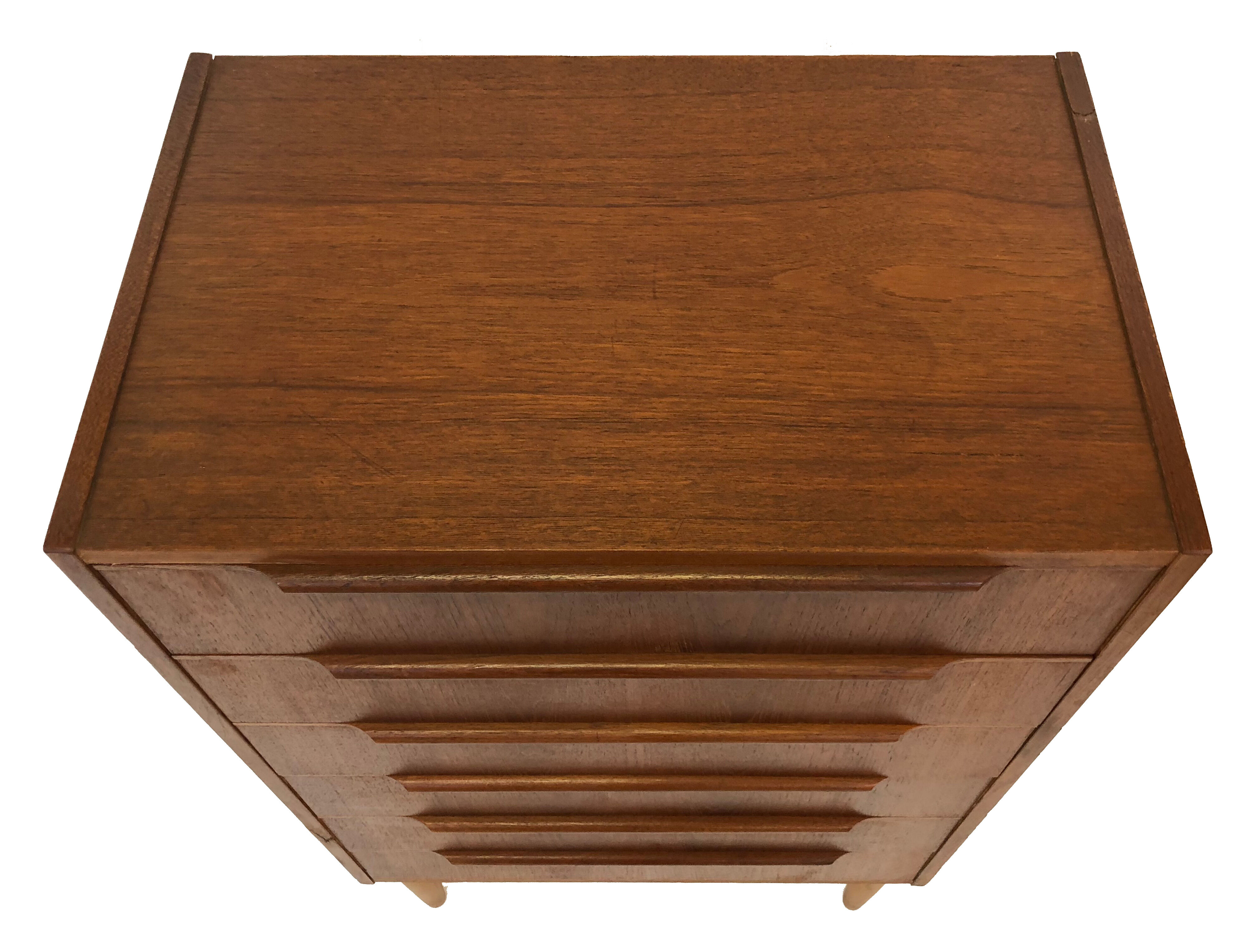Convenient dresser vintage danish design teak