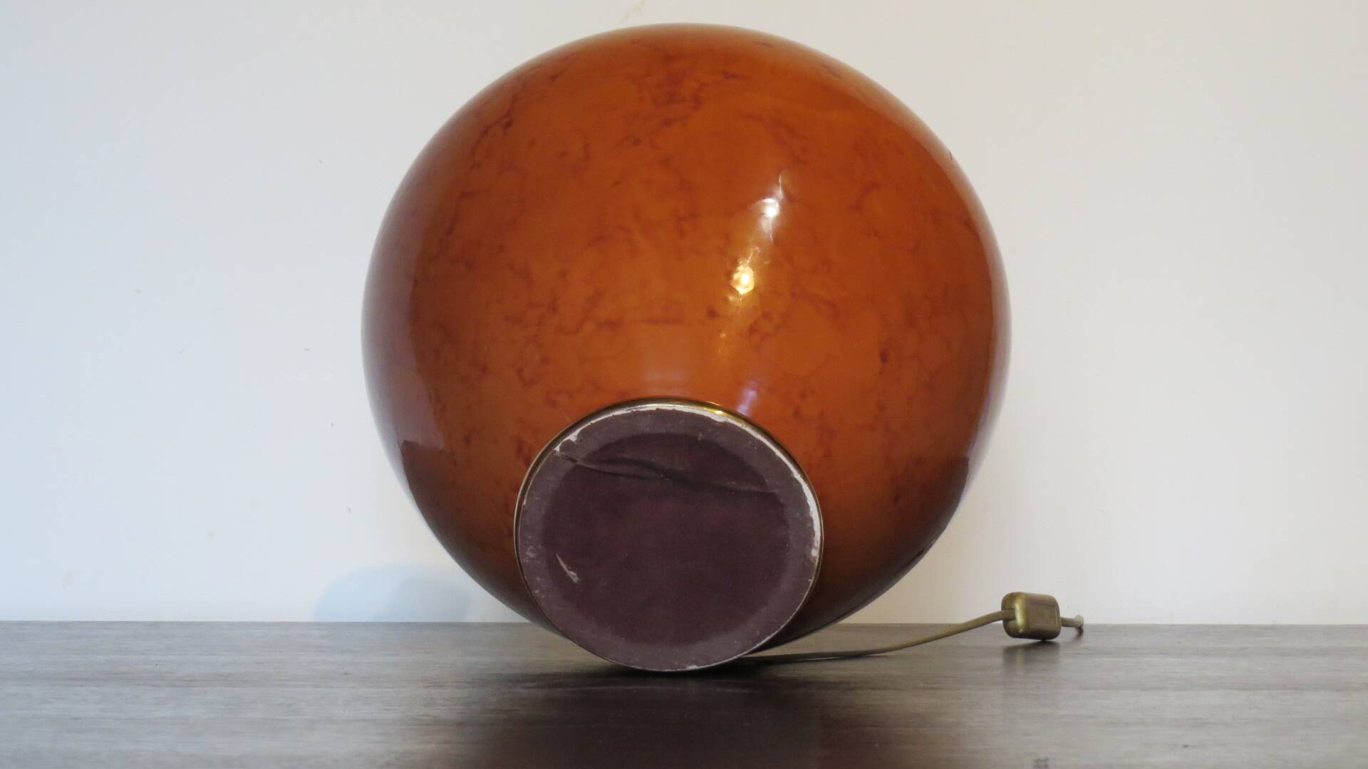 Large ceramic lamp base from the 70's,