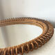 Miroir rond en rotin Franco Albini