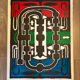 Original lithograph etienne-martin "dwellings" signed numbered 22/1
