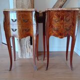 Pair of bedside Louis XV style