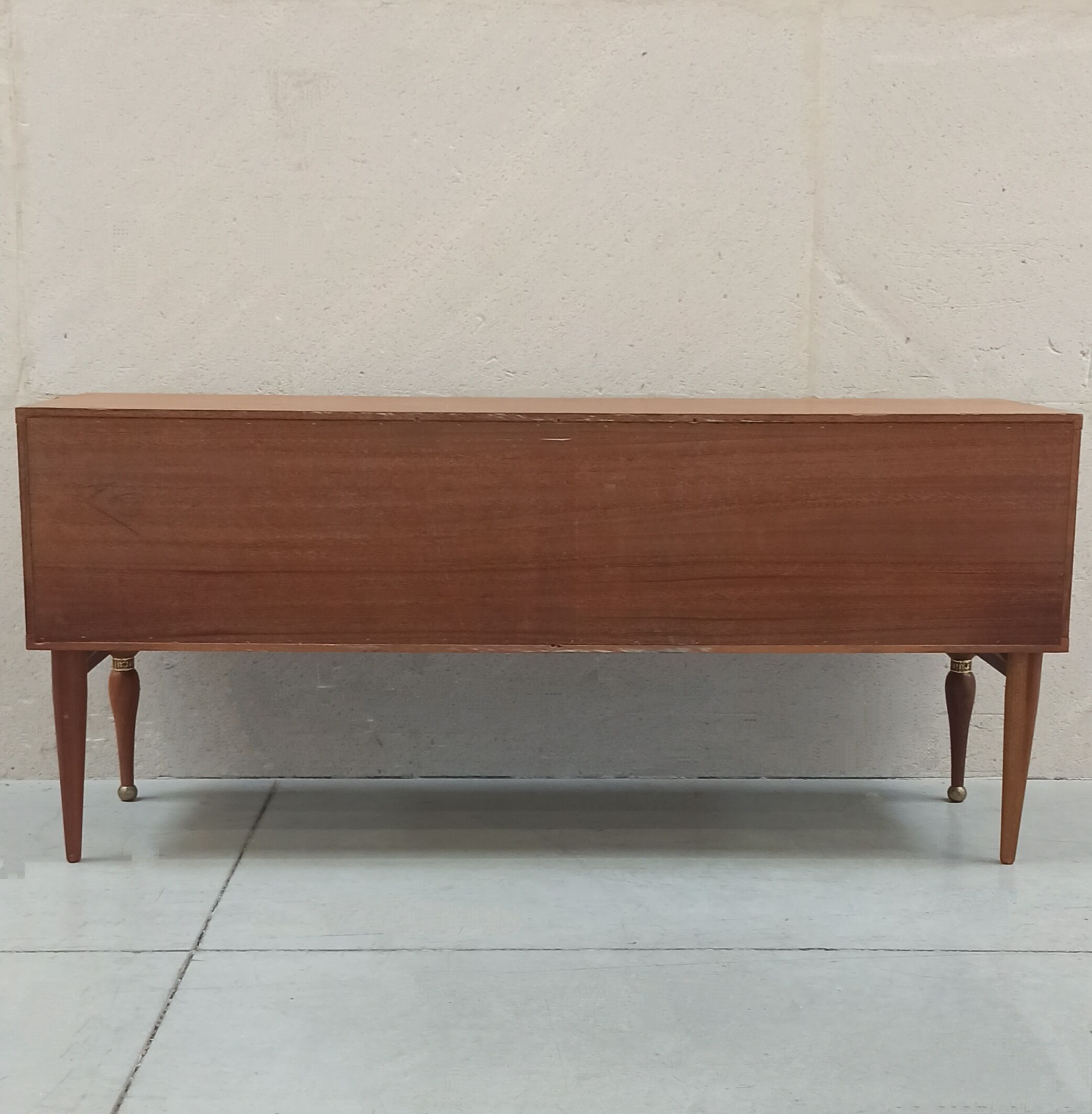 Sideboard wood and brass, 50's