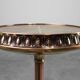 Art Deco Side Table by Daalderop in Red and Yellow Copper, The Netherlands