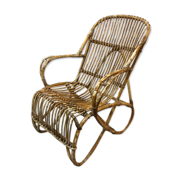Fauteuil en rotin