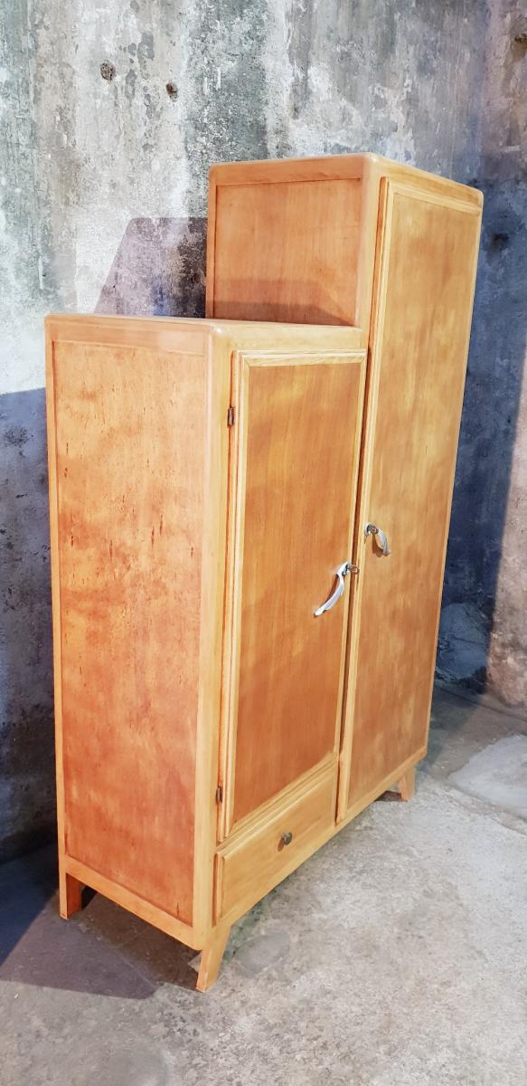 Vintage asymmetrical wardrobe