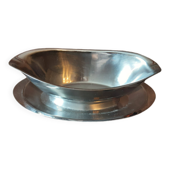 Stainless steel sauce boat