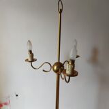 Vintage lamp lamp 3 brass lights