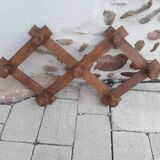 Porte manteaux extensible bois