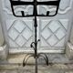 Ancient church lectern, wrought iron music stand