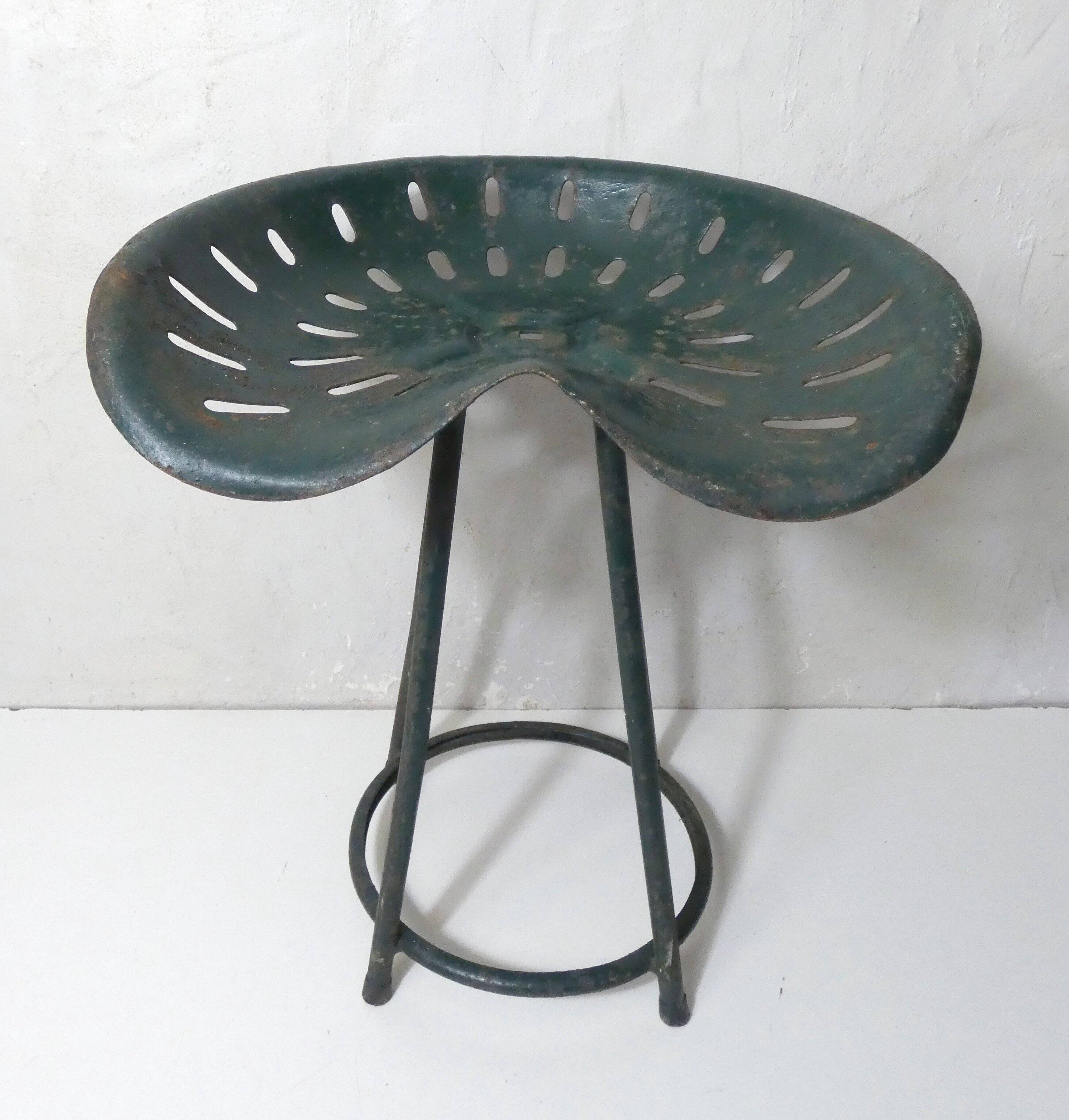 old tractor seat stool