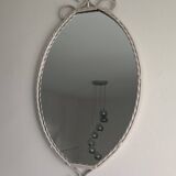Vintage wrought iron mirror