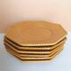 6 dessert plates Bordallo Pinheiro barbotine