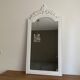 Mirror with decorated pediment 148x74cm
