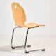 Stackable beech chair
