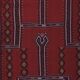 Vintage Turkish kilim, handwoven, 144x240 cm.
