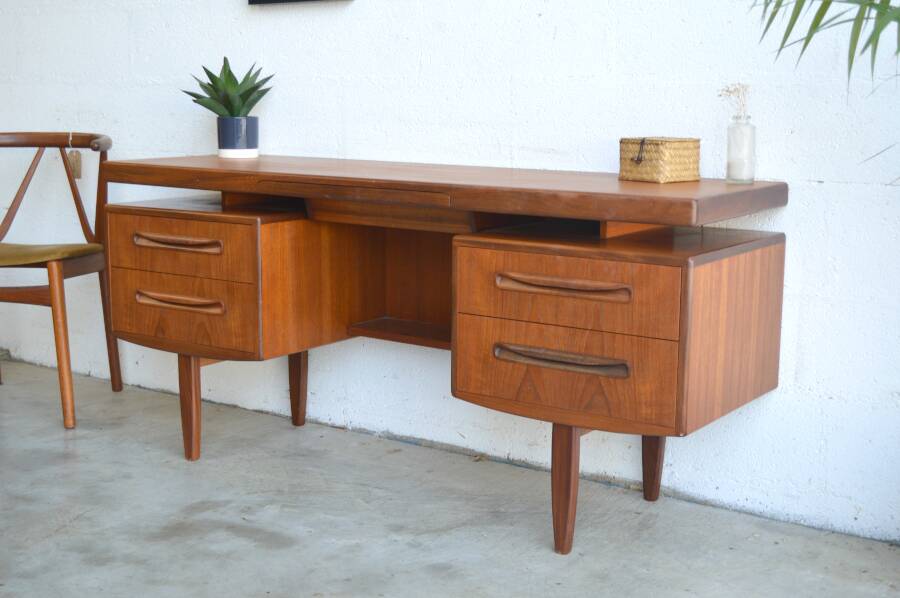 Teak desk by G-Plan 152cm