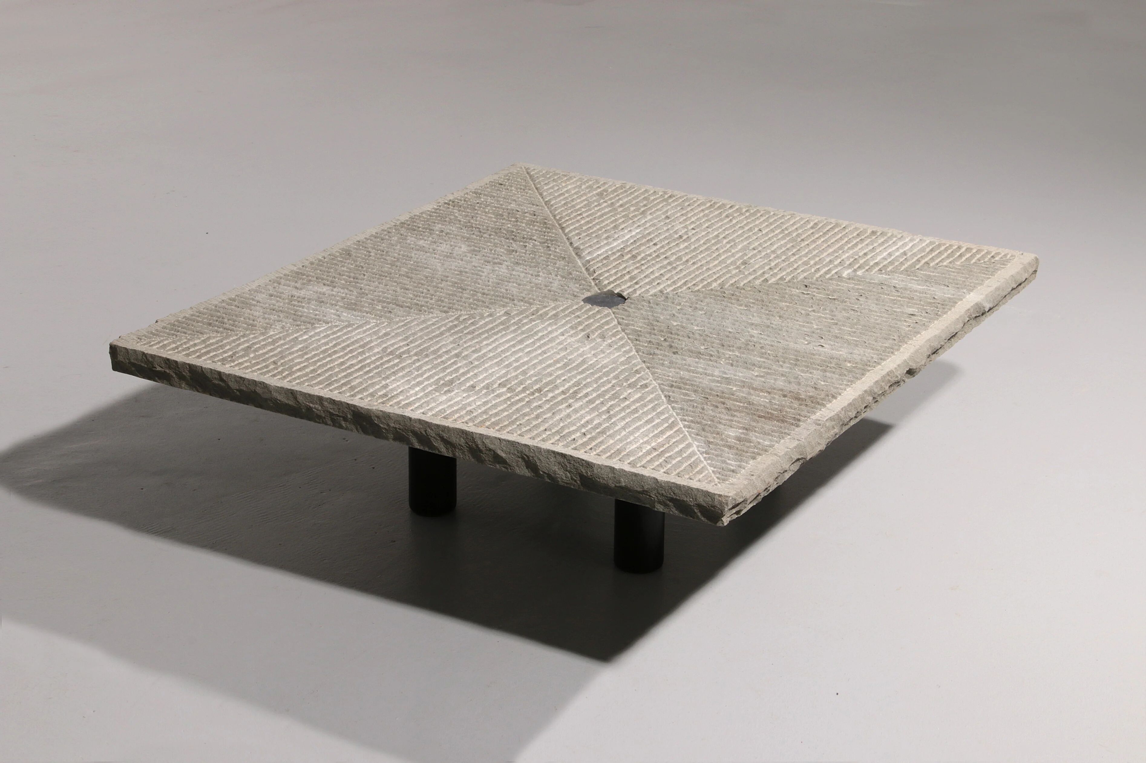Table basse Giulio Lazzotti par Mageia, Italie 1981
