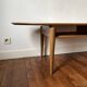 Oval Scandinavian coffee table