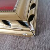 Painted painting on wood